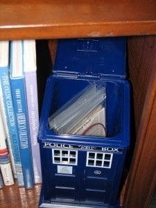 Tardis Cookie Jar