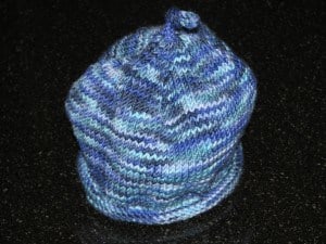 Easy Peasy Newborn Sock Hat by Keri McKiernan 