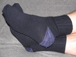 IMG_3624 Plain Black Socks