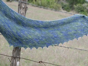 Hitchhiker Shawl