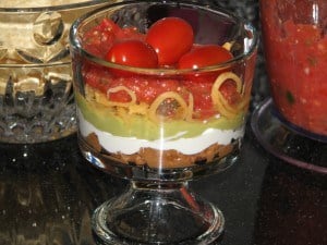 Seven Layer Dip Trifle