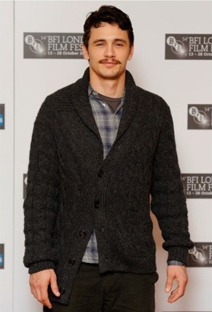 James Franco - cardigan