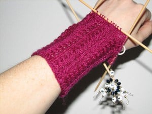 Purpley Pink Mitt