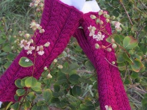 Purpley Red Mitts