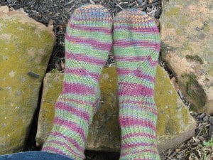 stripe socks