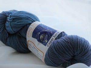 String Theory Caper Sock in Beach Plum